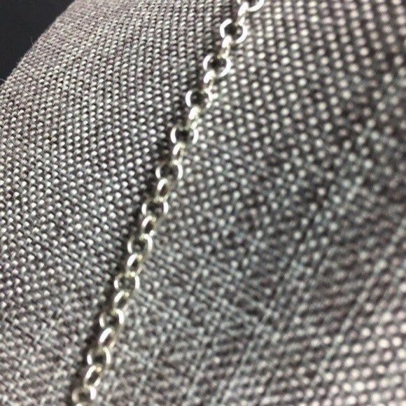 Purple Triple Statement Necklace Faceted Marbled Silver Chain Retro BoHo - Picture 5 of 8